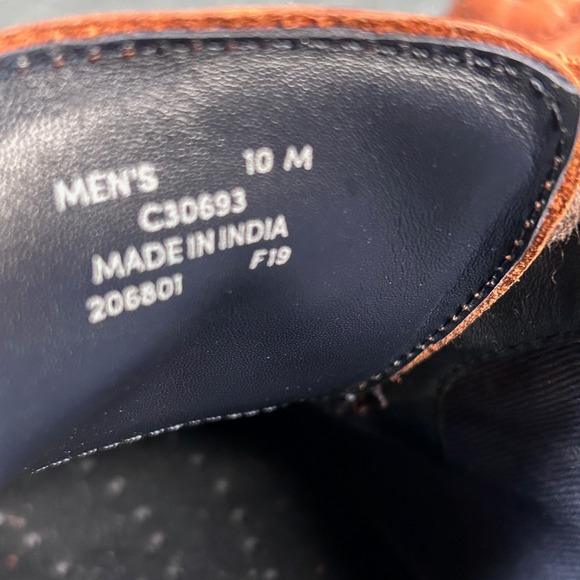 Cole Haan Derby Oxford Leather Brown Grand OS Hybrid Shoes Men\'s 10M main image 4